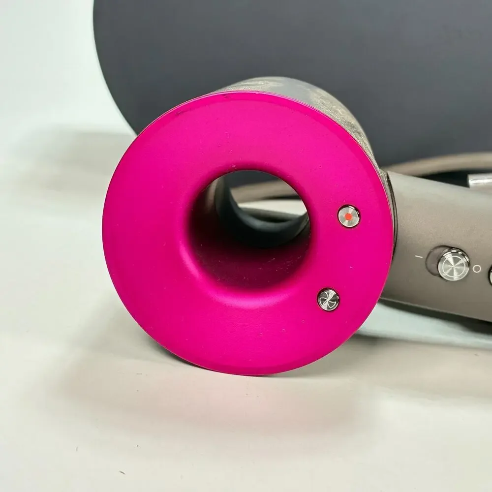 Dyson Supersonic Gray Pink Iron ALCI Plug Leakage Circuit Interrupter Hair Dryer